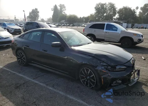 2023 BMW I4 Edrive 40 из США, поврежденный, VIN WBY73AW0XPFN83377